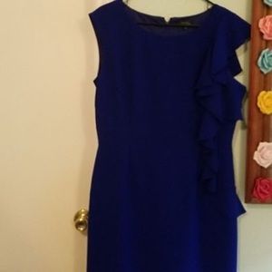 Tahari Dress.  Royal Blue
